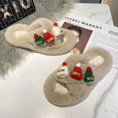 Christmas Fluffy Slippers