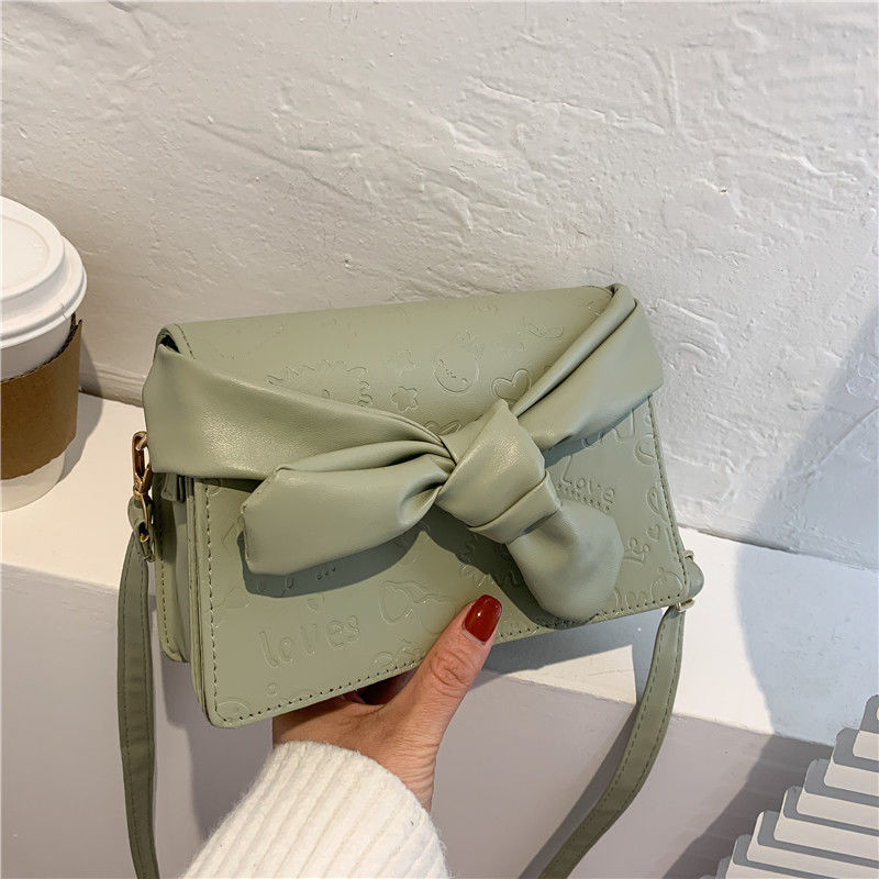 PU Bow Crossbody bag