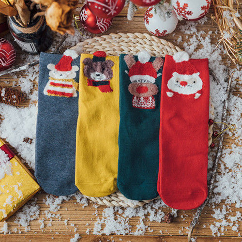 Christmas Socks, 4-Pair Pack